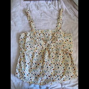 Colorful madewell top